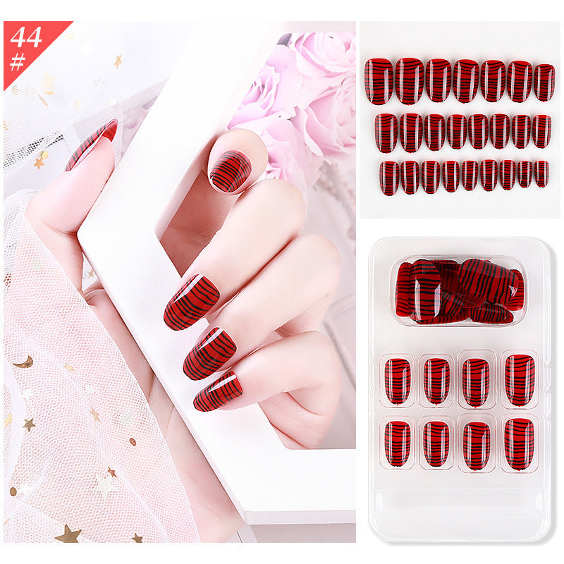 Wearable Fake Nail Patches – Reusable Press-On Nails for Quick DIY Manicure - HZ Mobile