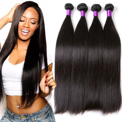 Brazilian Human Hair – Straight Hair Extensions & Weave Bundles | Natural Color, Hot Sale - HZ Mobile