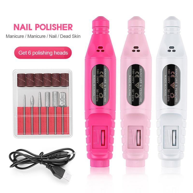 Electric Nail Drill Pen – Portable Nail Polish Machine & Manicure Tool for DIY & Salon - HZ Mobile