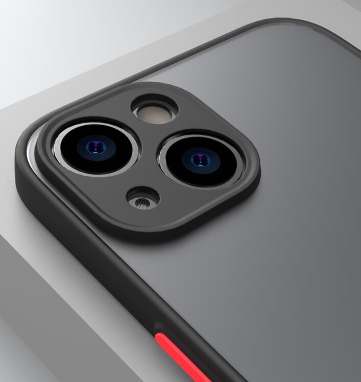 Fine Hole Skin-sensing Phone Case Full Lens Anti-fall Frosted Hard Protective Cover - HZ Mobile