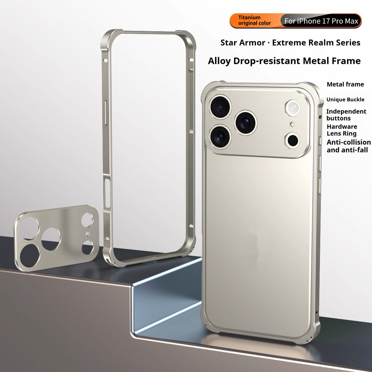 Apple iPhone 17 Pro Max Air Case – Clear, Shockproof & Slim Fit - HZ Mobile