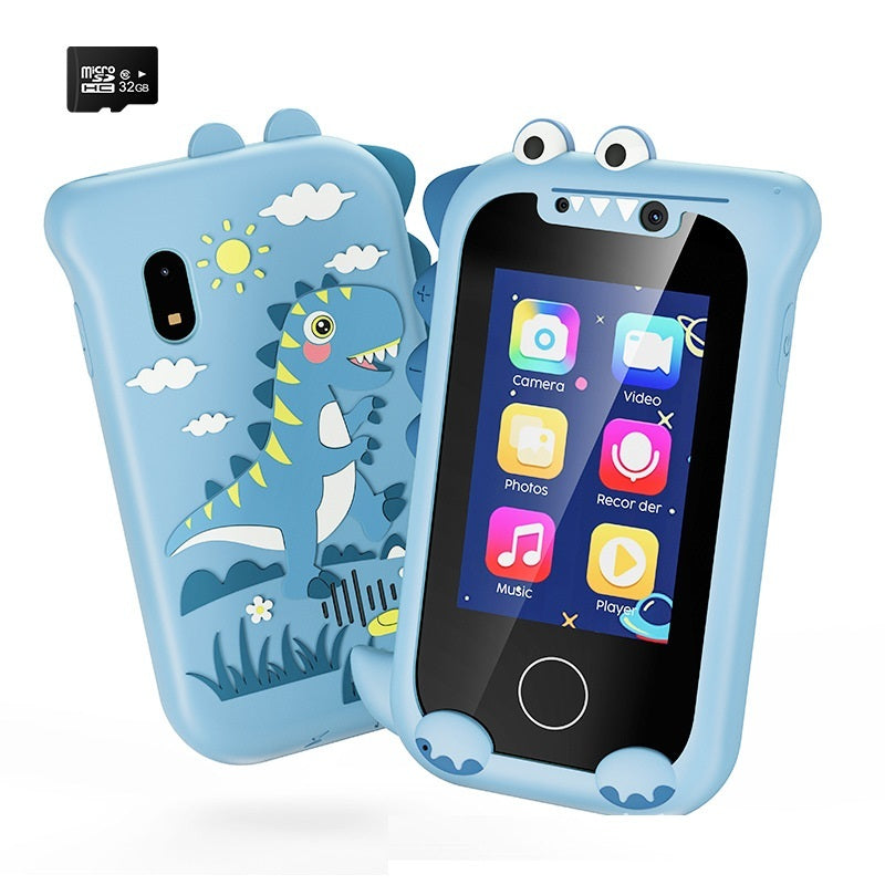 Early Childhood Education Photo Video Game Mini Bear Handheld Touch Mobile Phone Camera - HZ Mobile