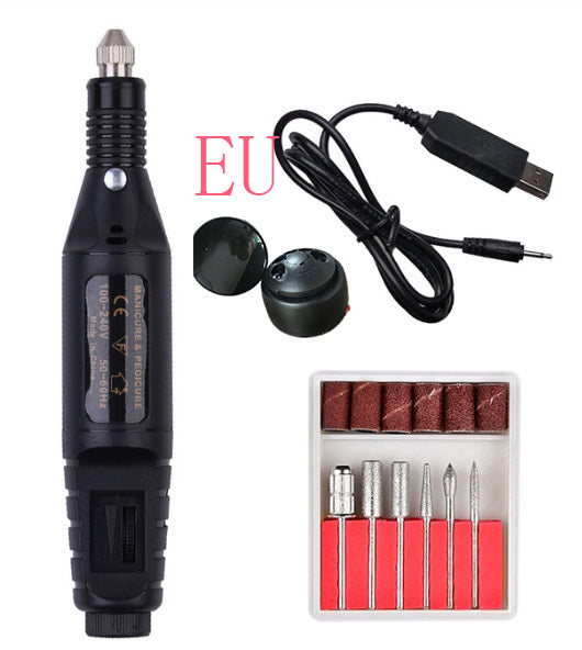 Electric Nail Drill Pen – Portable Nail Polish Machine & Manicure Tool for DIY & Salon - HZ Mobile