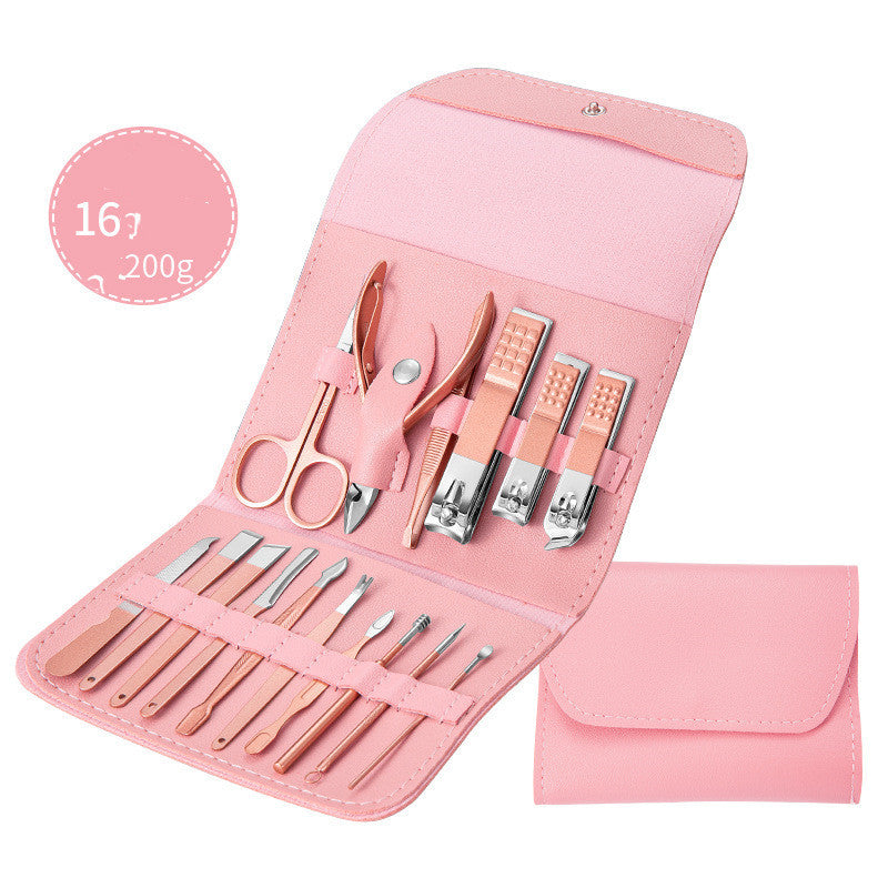 Professional Nail Clippers & Pedicure Set – Scissors, Dead Skin Pliers, Ear Spoon & Nail Groove Trimmers - HZ Mobile