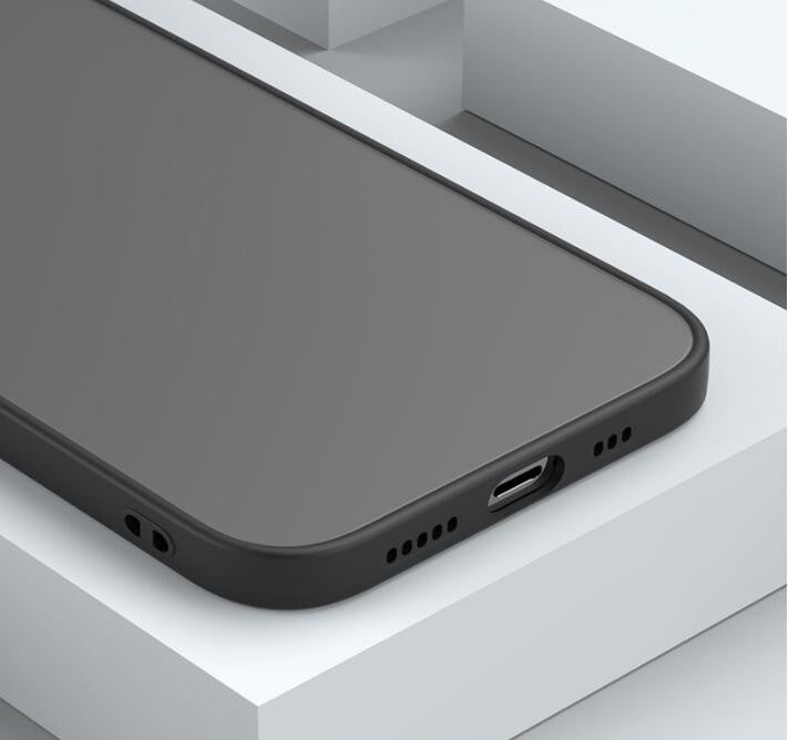 Fine Hole Skin-sensing Phone Case Full Lens Anti-fall Frosted Hard Protective Cover - HZ Mobile