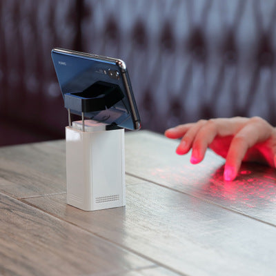 LEING FST Virtual Laser Keyboard Bluetooth Wireless Projector Phone Keyboard For Computer Pad Laptop With Mouse Function - HZ Mobile
