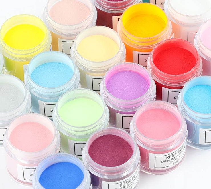 Nail Polish Powder for Natural Nails – Easy Dip & Rub Pigment for DIY Manicure & Nail Art - HZ Mobile