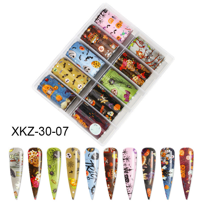 Butterfly & Star Nail Transfer Paper – Laser Foil Stickers for DIY European & American Nail Art - HZ Mobile