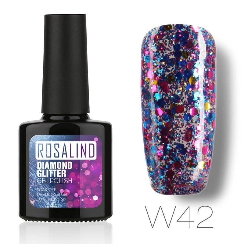 Diamond Nail Gel – Shiny Long-Lasting UV/LED Gel Polish for Sparkling Nail Art - HZ Mobile