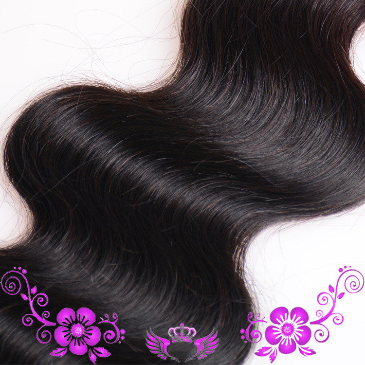 Peruvian Virgin Hair Body Wave – 100% Real Human Hair Weave Bundles, Natural Black Extensions - HZ Mobile