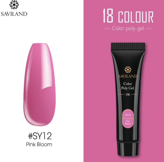 15g Colored Crystal Nail Extension Gel – Builder Glue for DIY & Professional Nail Art - HZ Mobile
