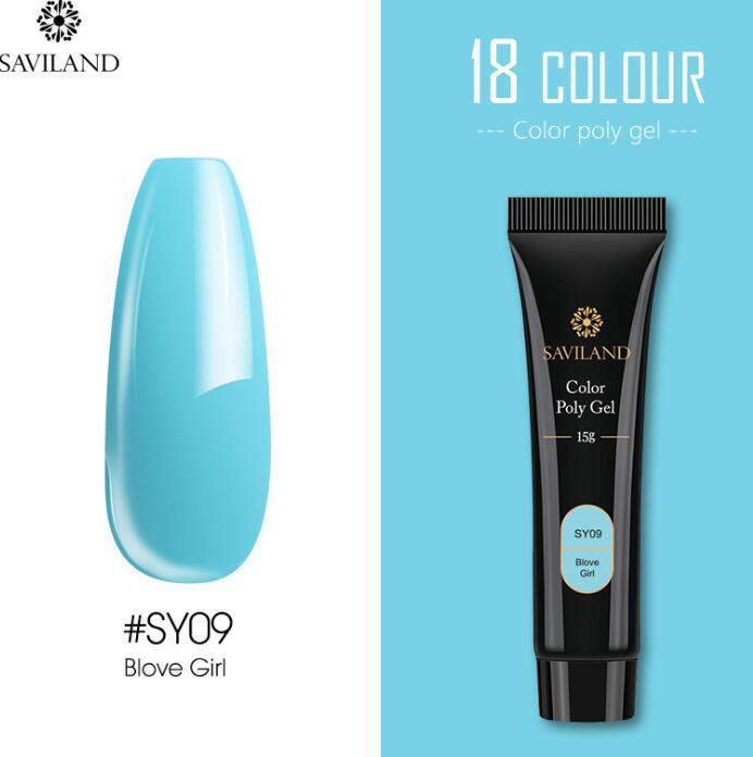 15g Colored Crystal Nail Extension Gel – Builder Glue for DIY & Professional Nail Art - HZ Mobile