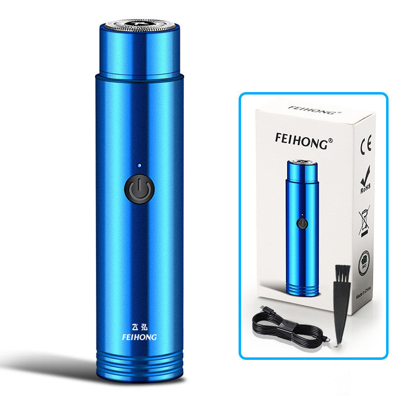 Mini Electric Shaver – Portable USB Rechargeable Travel Shaver for Men - HZ Mobile