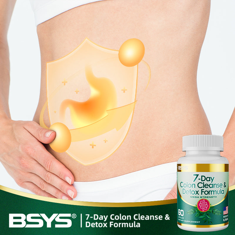 7-Day Colon Cleanse & Detox Capsules – Natural Digestive Support & Gentle Detox Formula - HZ Mobile