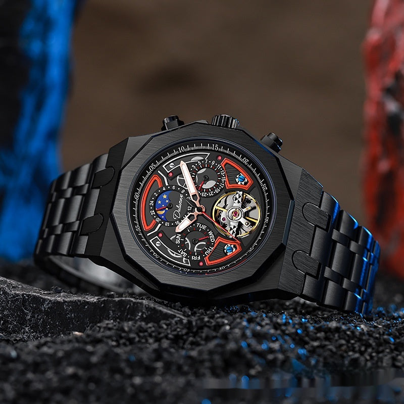 Fully Automatic Men’s Mechanical Royal Oak Sports Waterproof Watch – HZ Mobile - HZ Mobile