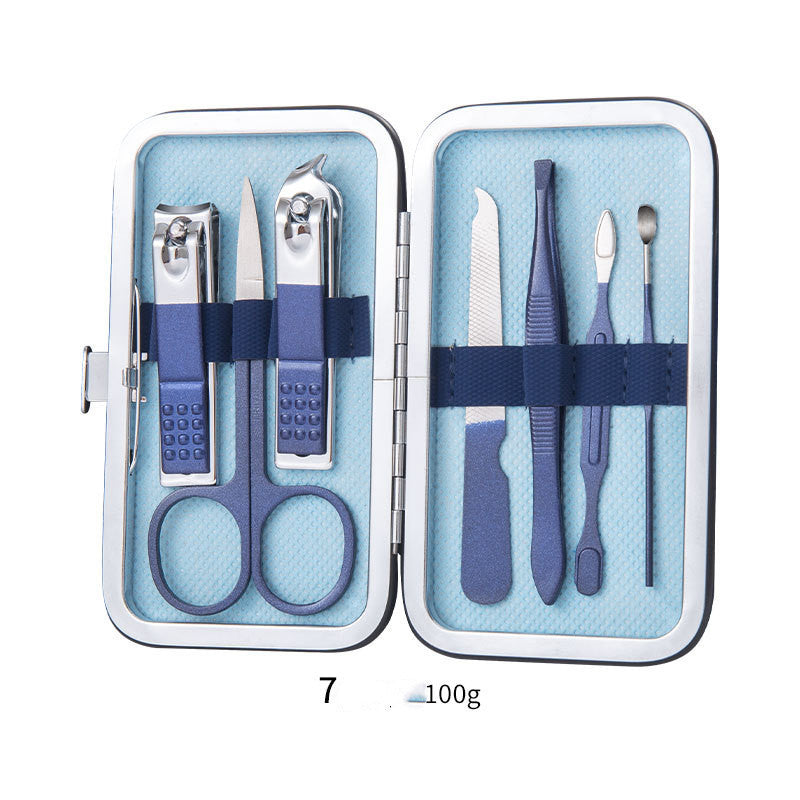Professional Nail Clippers & Pedicure Set – Scissors, Dead Skin Pliers, Ear Spoon & Nail Groove Trimmers - HZ Mobile