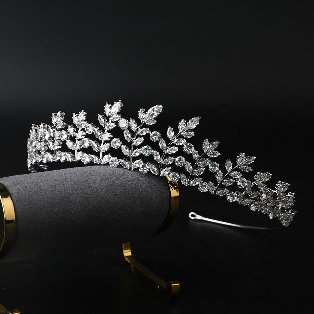 Jane Eyre Bridal Crown – Elegant Vintage Tiara Headpiece for Wedding Jewelry & Bride Accessories - HZ Mobile