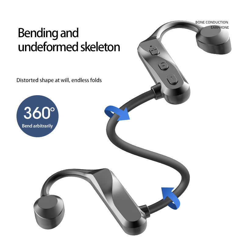 Bone Conduction Bluetooth 5.0 Waterproof Headphones - HZ Mobile