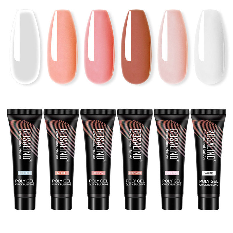 Multi-Color Nail Solid Glue – Strong Modeling Gel for Quick & Easy DIY Nail Extensions - HZ Mobile