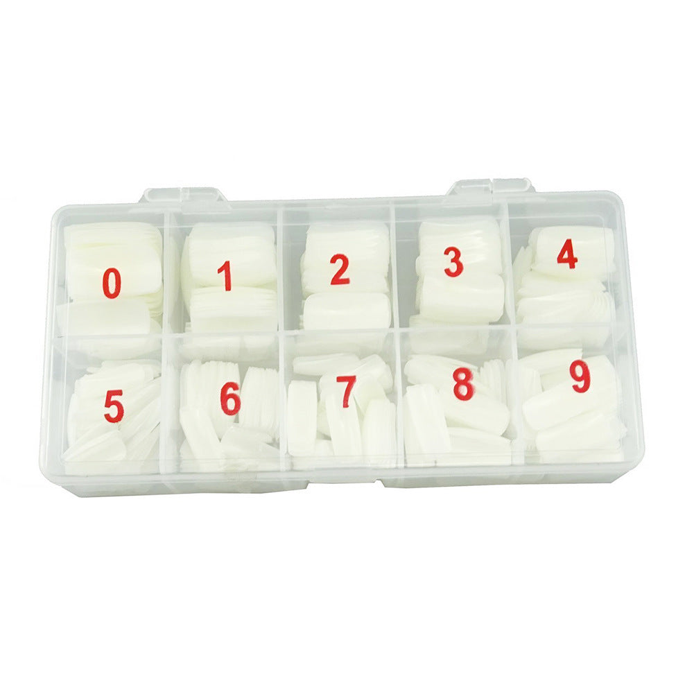 500 Pcs Nail Armor Tips – Boxed Full & Half Cover Acrylic Fake Nails for DIY & Salon Manicure - HZ Mobile