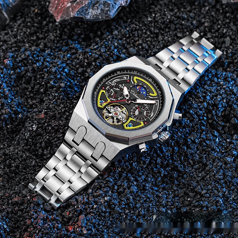 Fully Automatic Men’s Mechanical Royal Oak Sports Waterproof Watch – HZ Mobile - HZ Mobile