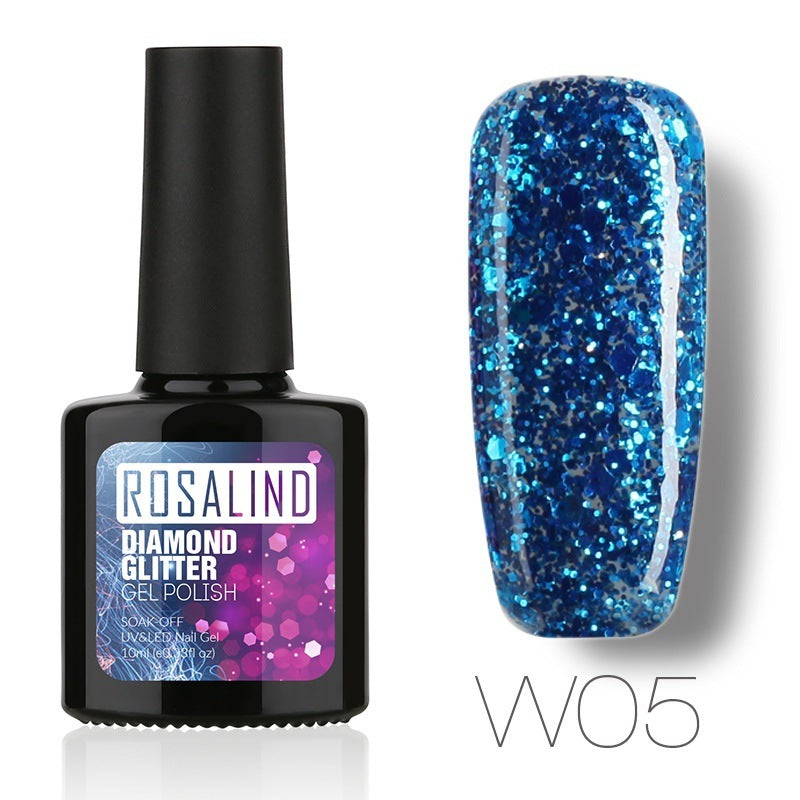 Diamond Nail Gel – Shiny Long-Lasting UV/LED Gel Polish for Sparkling Nail Art - HZ Mobile