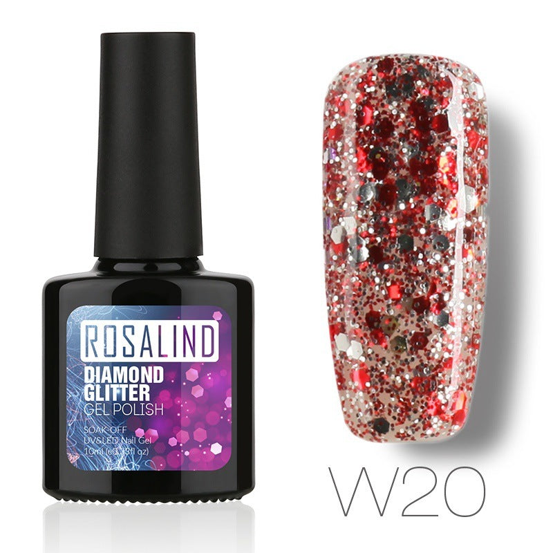 Diamond Nail Gel – Shiny Long-Lasting UV/LED Gel Polish for Sparkling Nail Art - HZ Mobile