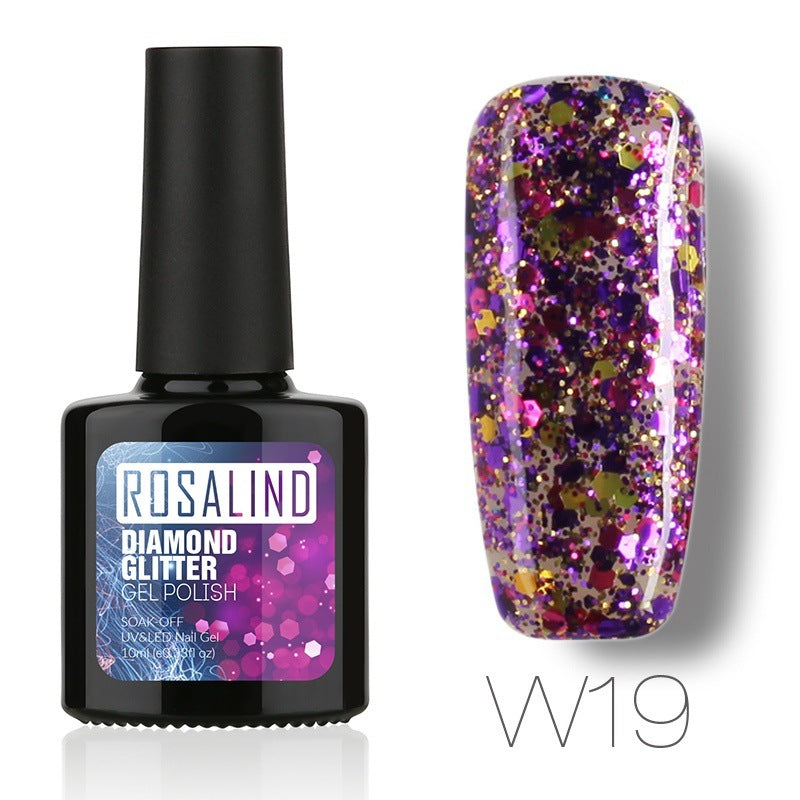 Diamond Nail Gel – Shiny Long-Lasting UV/LED Gel Polish for Sparkling Nail Art - HZ Mobile