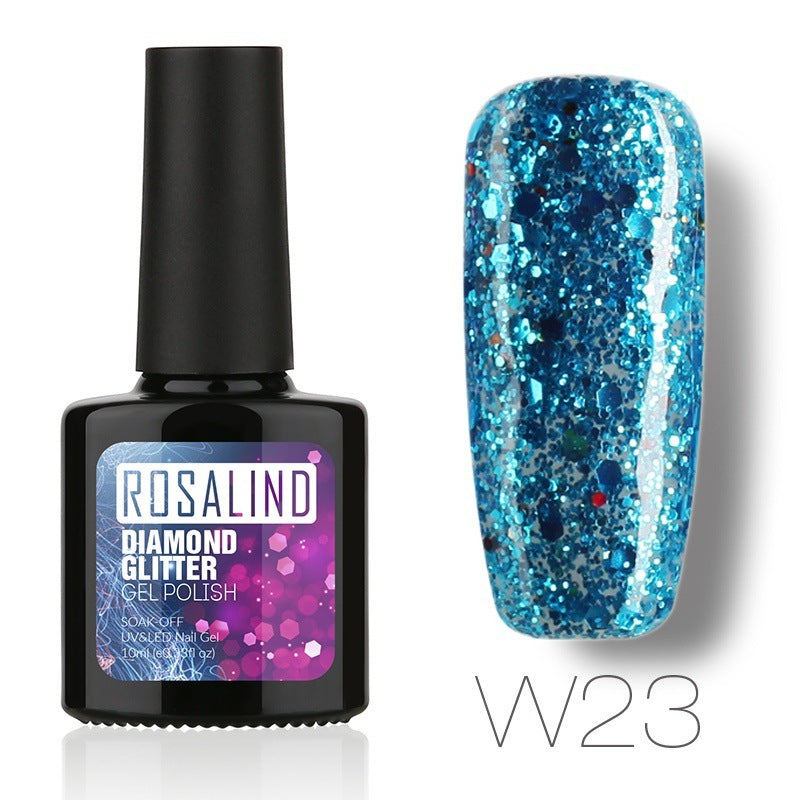 Diamond Nail Gel – Shiny Long-Lasting UV/LED Gel Polish for Sparkling Nail Art - HZ Mobile