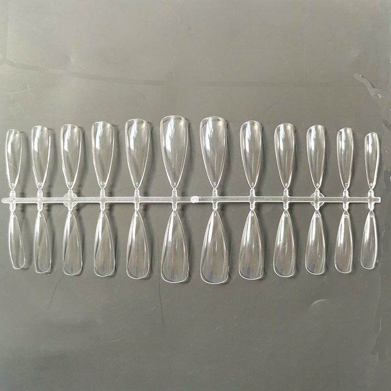 Non-Marking False Nails – Reusable Press-On Nail Tips with Invisible Glue for DIY Manicure - HZ Mobile