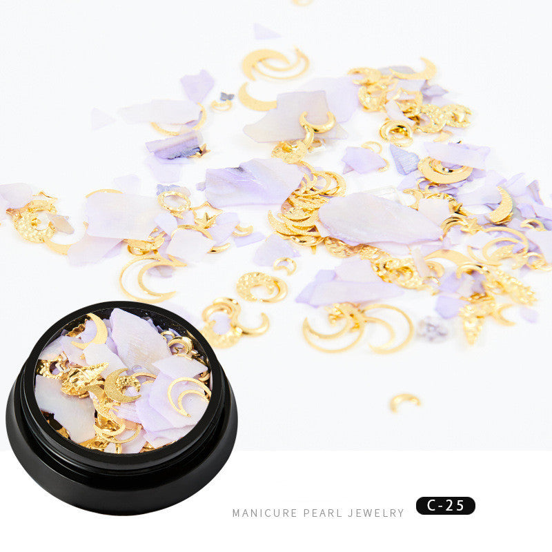 Copper Round Rivets & Sequins – Xingyue Nail Drill Ornaments for DIY Acrylic & Gel Nail Art - HZ Mobile