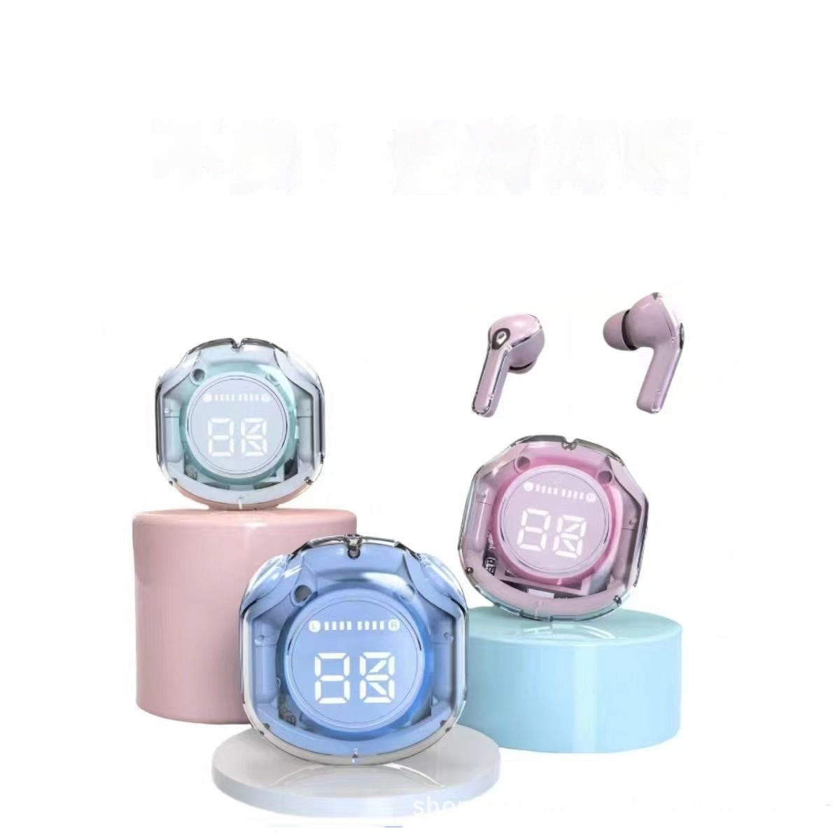 Sports Long Endurance Transparent Bluetooth Headset - HZ Mobile