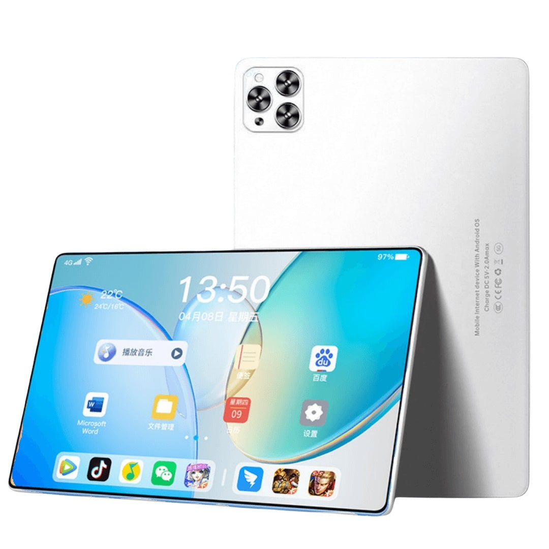 10.1-Inch Android 12 Tablet PC – 4GB RAM, MTK6762 Processor, 4G LTE, Ideal for Business, Study & Gaming - HZ Mobile