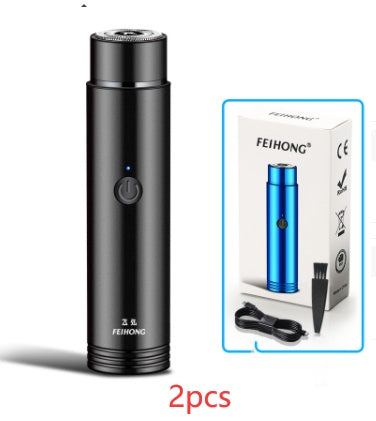 Mini Electric Shaver – Portable USB Rechargeable Travel Shaver for Men - HZ Mobile