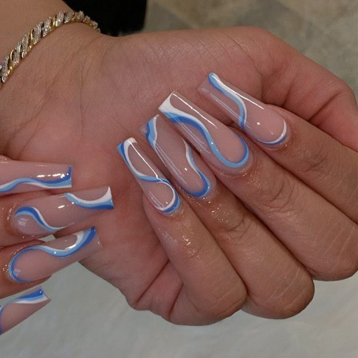 Finished Soft False Nails – Ready-to-Wear Press-On Tips for Easy DIY & Salon Manicure - HZ Mobile