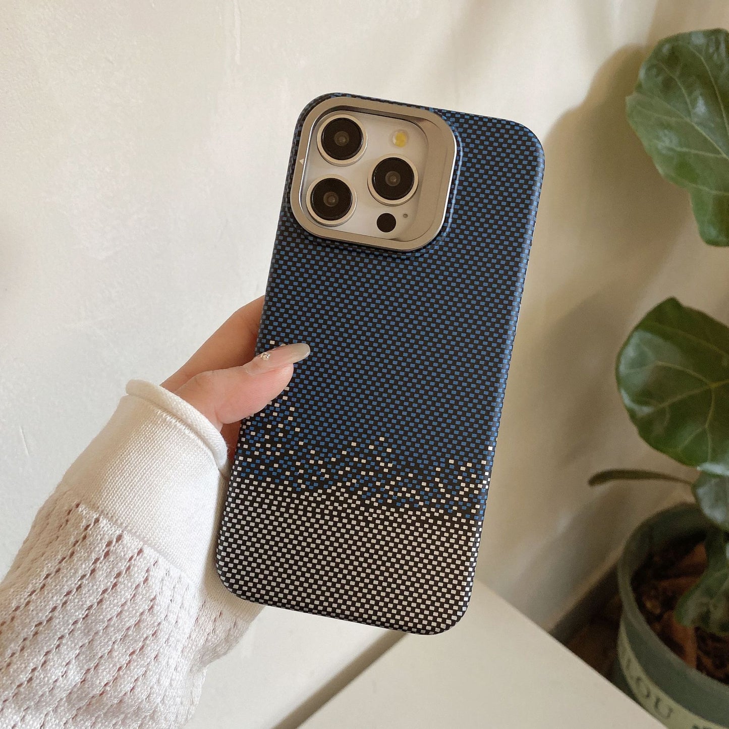 Magnetic iPhone Case with Metal Lens Holder – Protective Shockproof Phone Cover - HZ Mobile