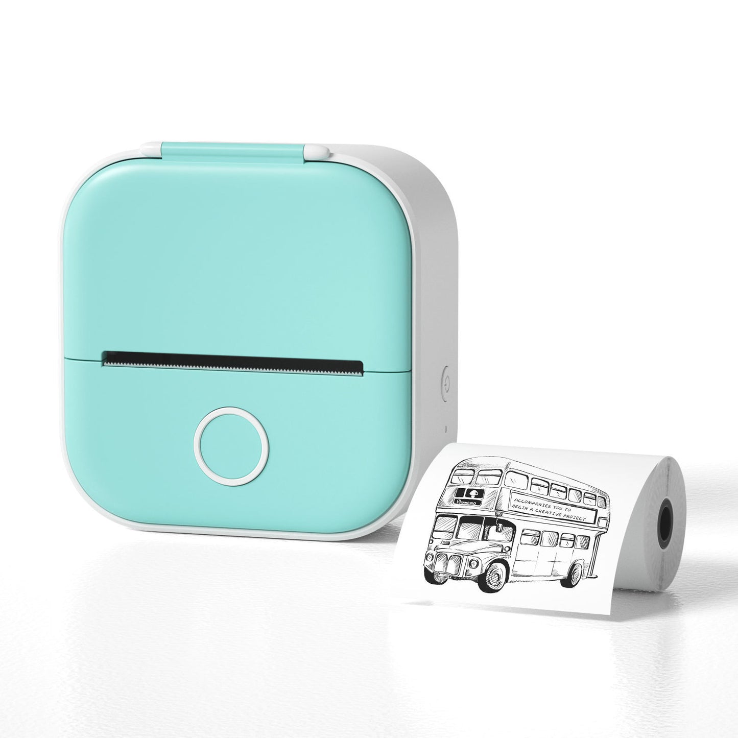 Portable Mini Thermal Label Printer Home Photo Printer Student Wrong Question Printer Bluetooth-compatible Mini Label Printer Price Tag - HZ Mobile