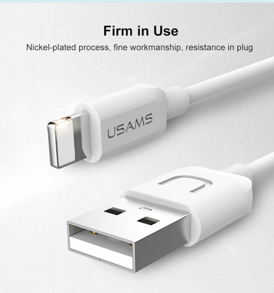 Compatible WithUSB Cable For  Charger X 8 7 6 6s Plus 5 5s SE,2A 1M Mobile USB Data Cable For  Cable For Lightning Cable - HZ Mobile