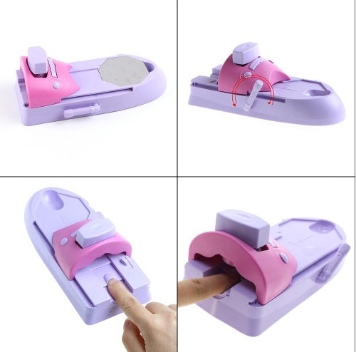 DIY Portable Nail Art Printer – Stamping Tool & Polish Decoration Machine Nail Stamper Set for Creative Nail Design - HZ Mobile