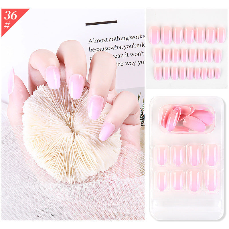Wearable Fake Nail Patches – Reusable Press-On Nails for Quick DIY Manicure - HZ Mobile