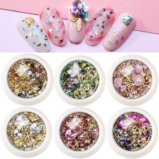 Diamond Nail Rivets – Sparkling Nail Art Jewelry Gems for DIY & Professional Manicure - HZ Mobile