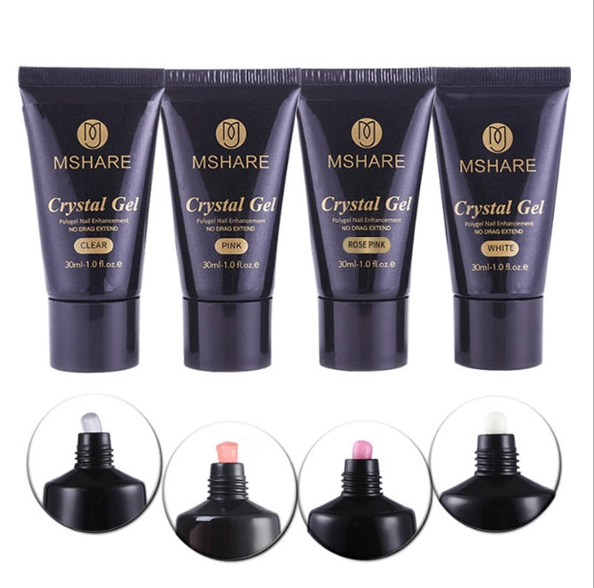 Poly Gel for Nails – Easy Builder Gel for Quick DIY & Professional Nail Extensions - HZ Mobile