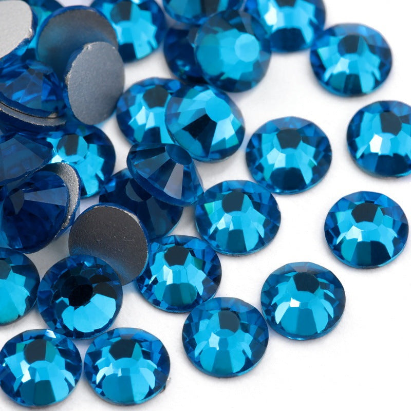 Glass Flat Rhinestones for Nail Drill – Sparkling Crystal Gems for DIY & Salon Nail Art - HZ Mobile