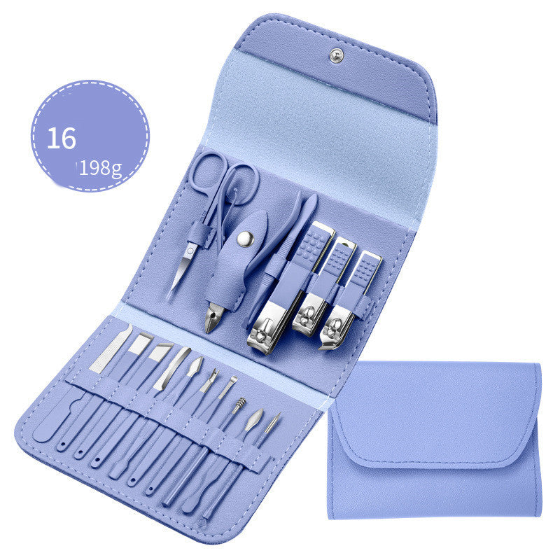 Professional Nail Clippers & Pedicure Set – Scissors, Dead Skin Pliers, Ear Spoon & Nail Groove Trimmers - HZ Mobile
