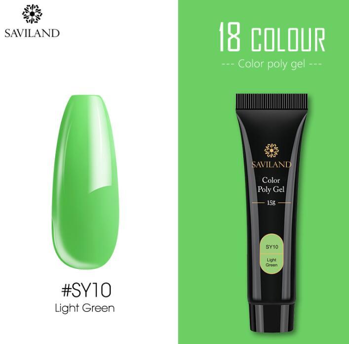 15g Colored Crystal Nail Extension Gel – Builder Glue for DIY & Professional Nail Art - HZ Mobile