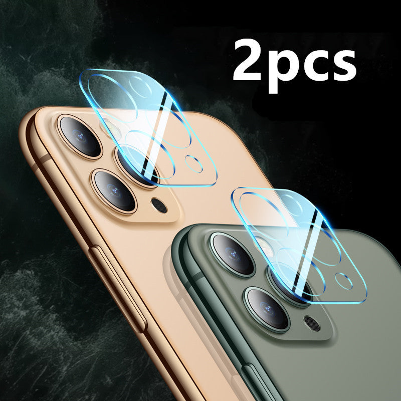Tempered Glass Transparent Camera Explosion-proof Protection Ring - HZ Mobile