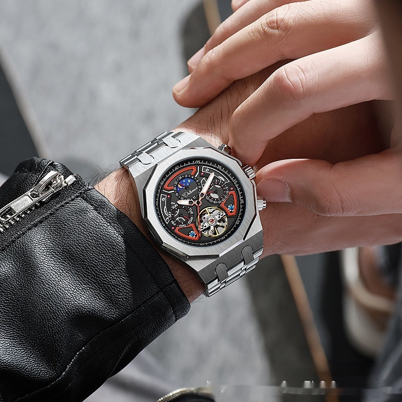 Fully Automatic Men’s Mechanical Royal Oak Sports Waterproof Watch – HZ Mobile - HZ Mobile