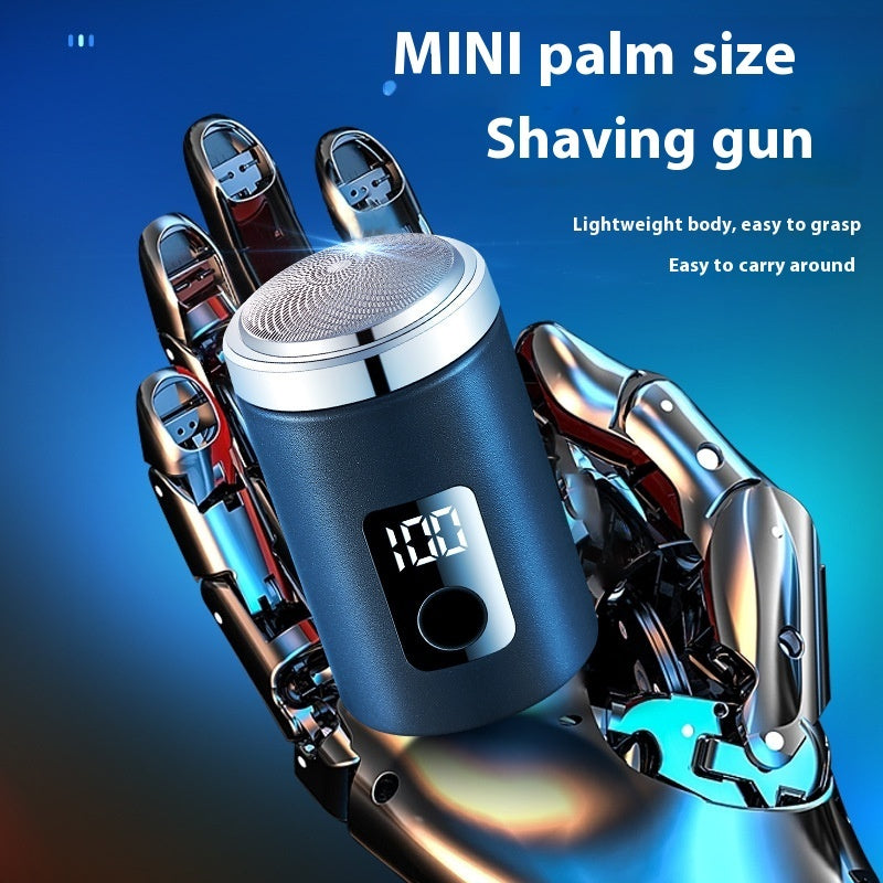 Mini Men’s Electric Shaver – Compact USB Rechargeable Razor with Power Display - HZ Mobile