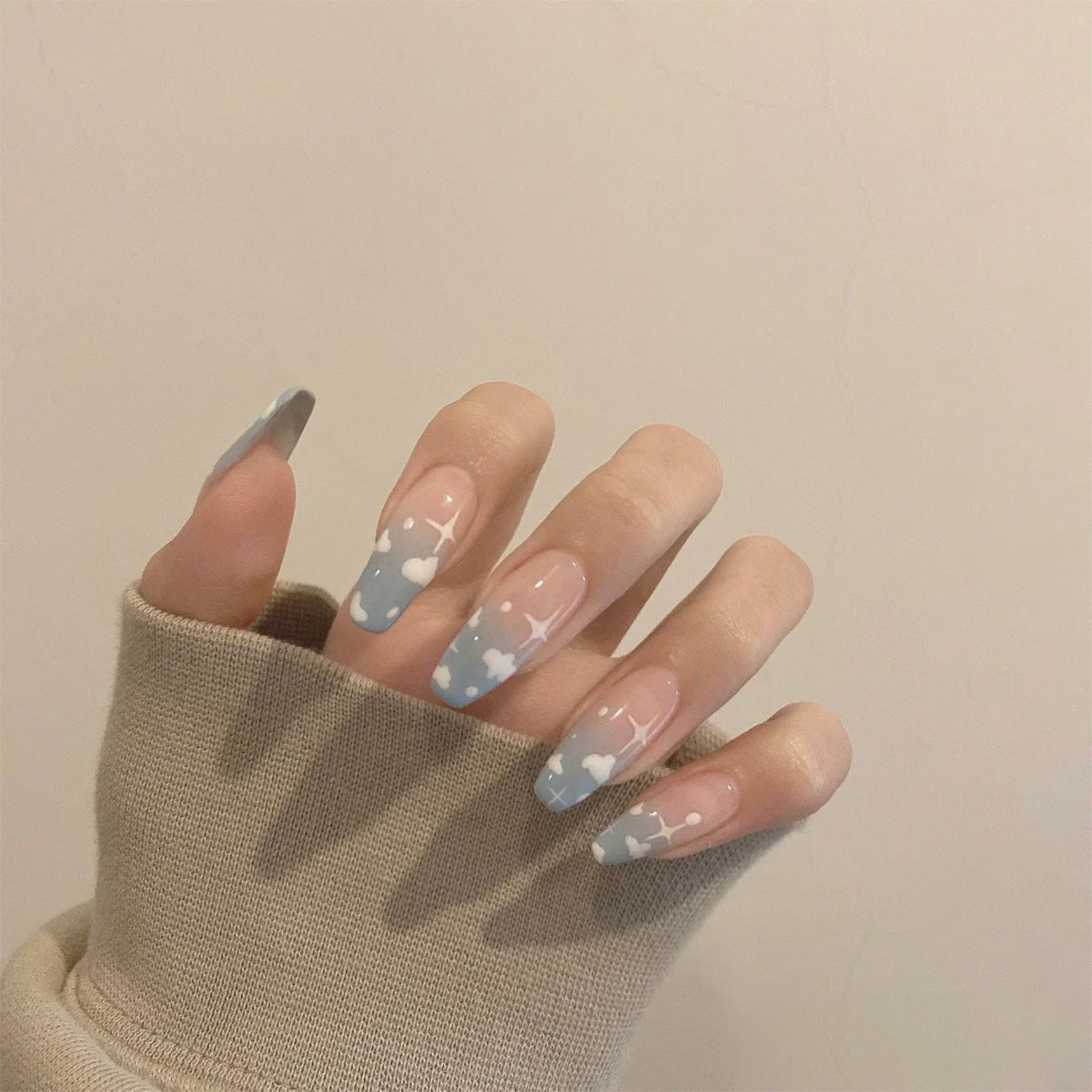 Finished Soft False Nails – Ready-to-Wear Press-On Tips for Easy DIY & Salon Manicure - HZ Mobile
