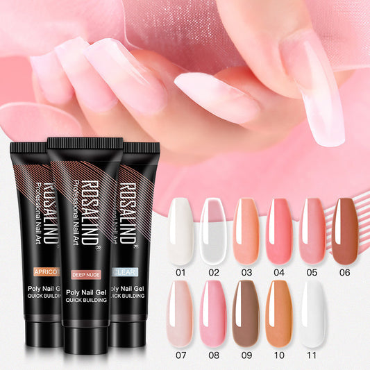 ROSALIND 15ml Crystal UV Nail Extension Gel – Builder Glue for DIY & Professional Manicure - HZ Mobile